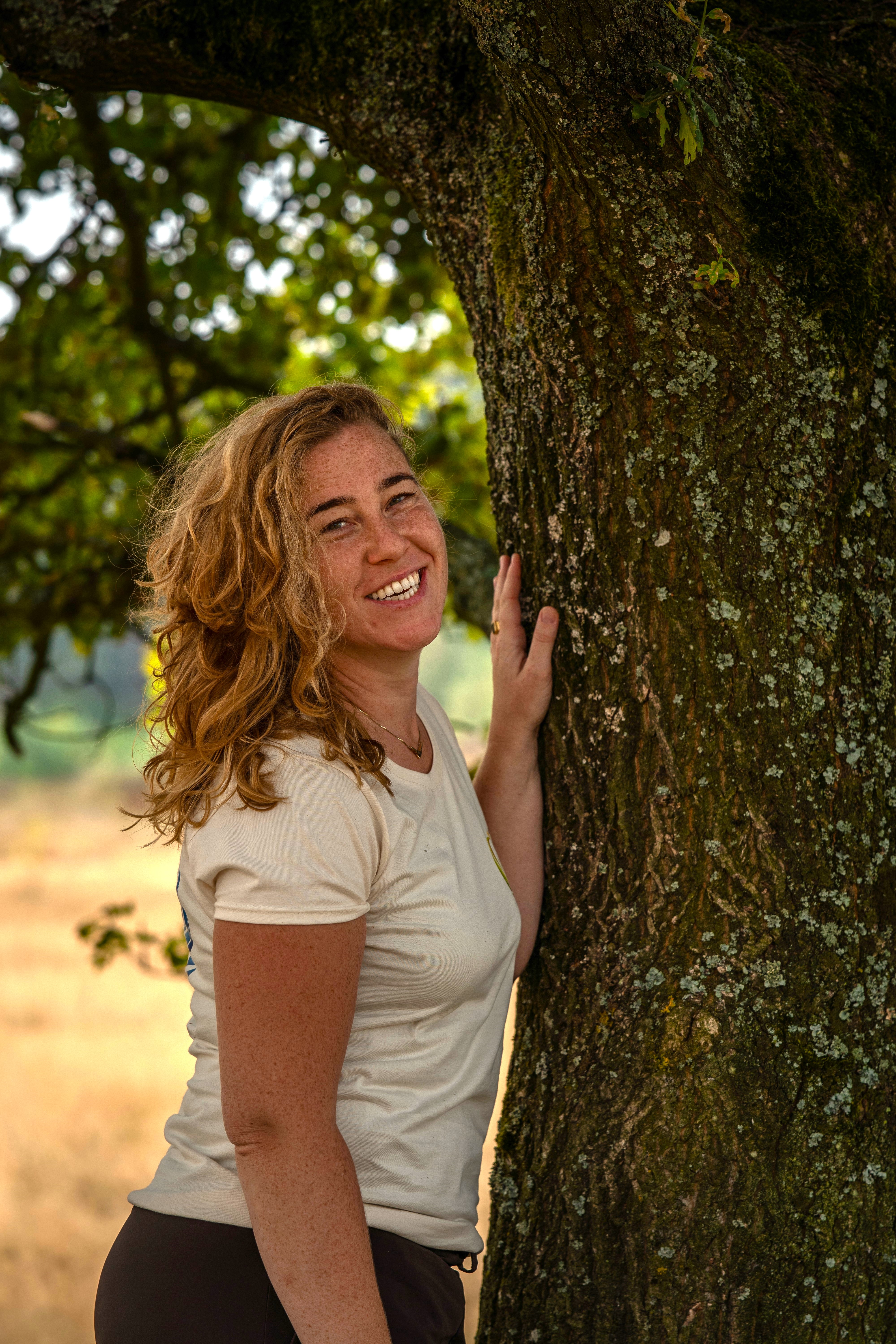 Jenneke Bouwmeester in de natuur
